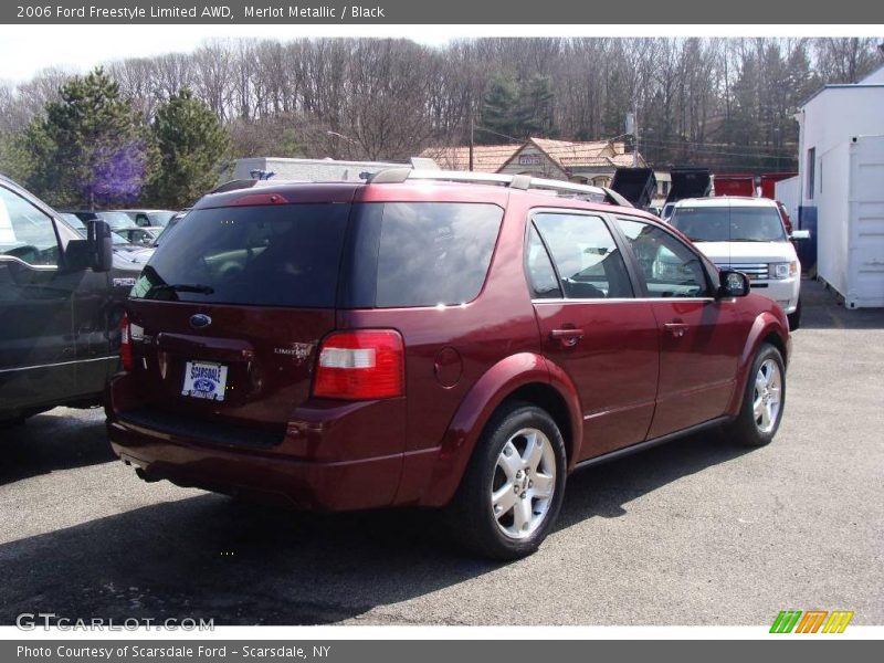 Merlot Metallic / Black 2006 Ford Freestyle Limited AWD