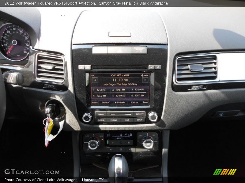 Canyon Gray Metallic / Black Anthracite 2012 Volkswagen Touareg VR6 FSI Sport 4XMotion