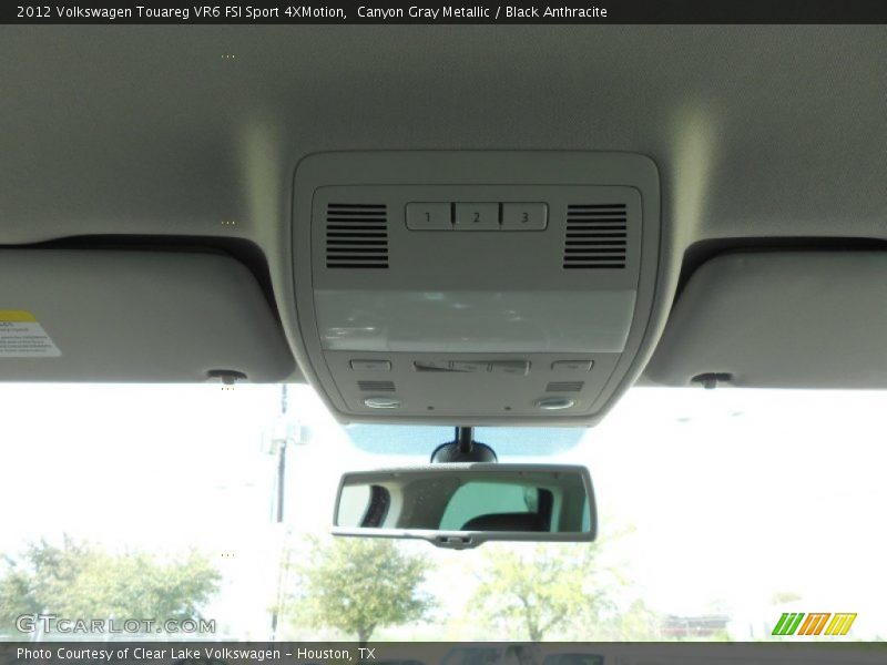 Canyon Gray Metallic / Black Anthracite 2012 Volkswagen Touareg VR6 FSI Sport 4XMotion