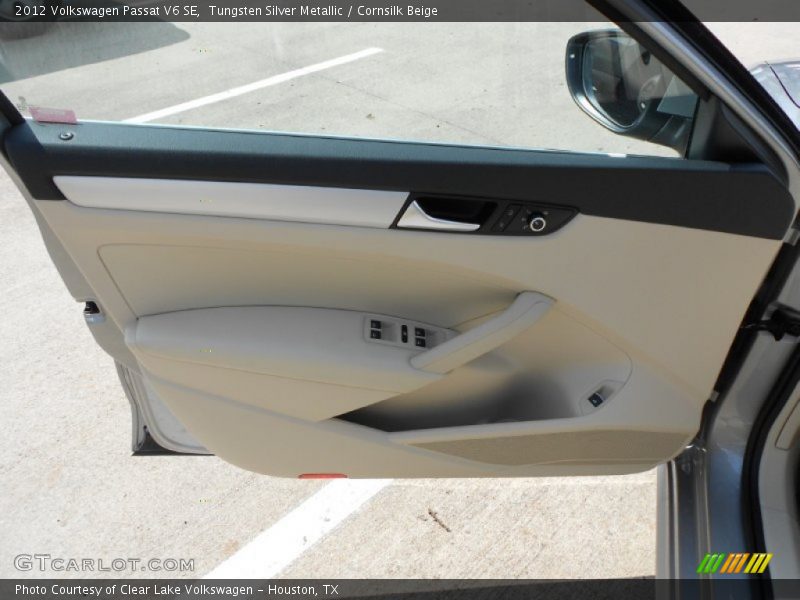 Tungsten Silver Metallic / Cornsilk Beige 2012 Volkswagen Passat V6 SE