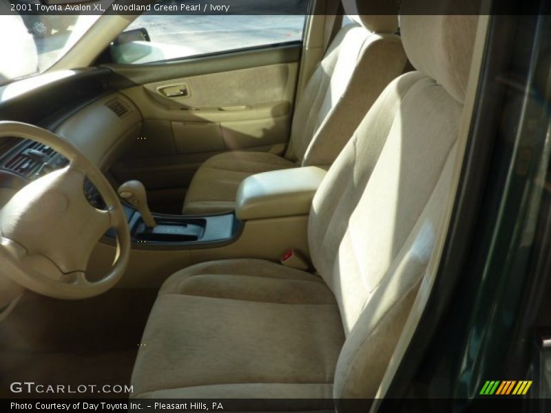 Woodland Green Pearl / Ivory 2001 Toyota Avalon XL