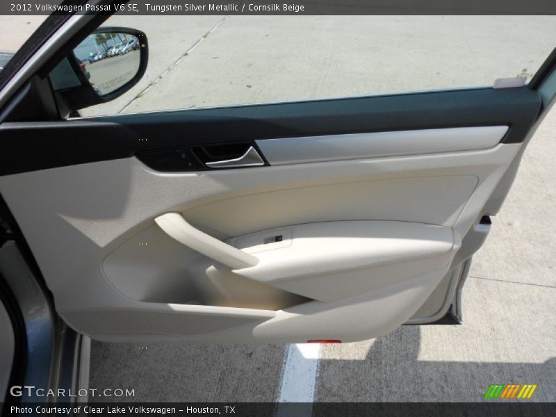 Tungsten Silver Metallic / Cornsilk Beige 2012 Volkswagen Passat V6 SE