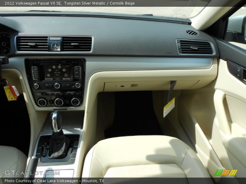 Tungsten Silver Metallic / Cornsilk Beige 2012 Volkswagen Passat V6 SE