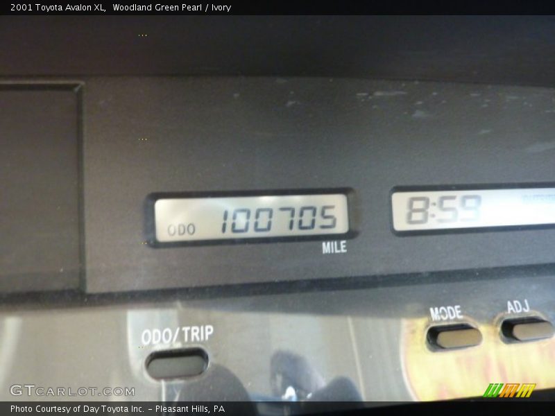 Woodland Green Pearl / Ivory 2001 Toyota Avalon XL