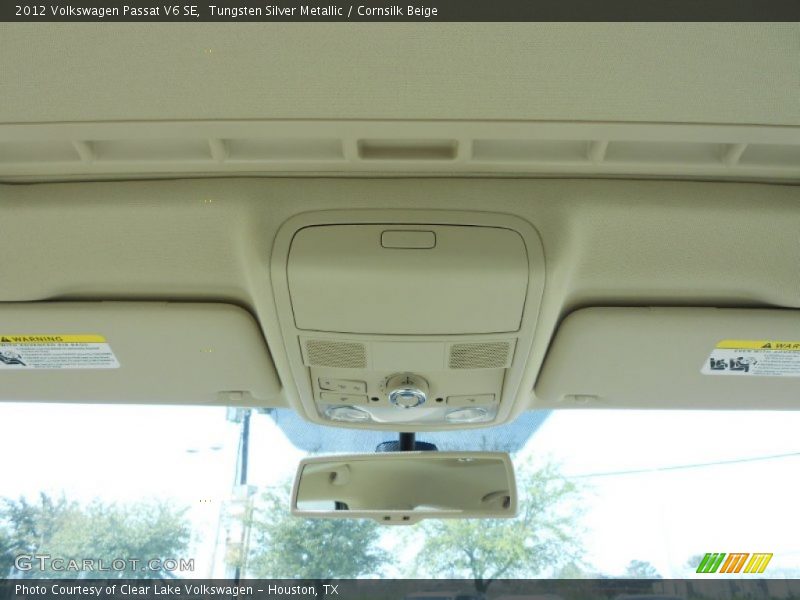 Tungsten Silver Metallic / Cornsilk Beige 2012 Volkswagen Passat V6 SE