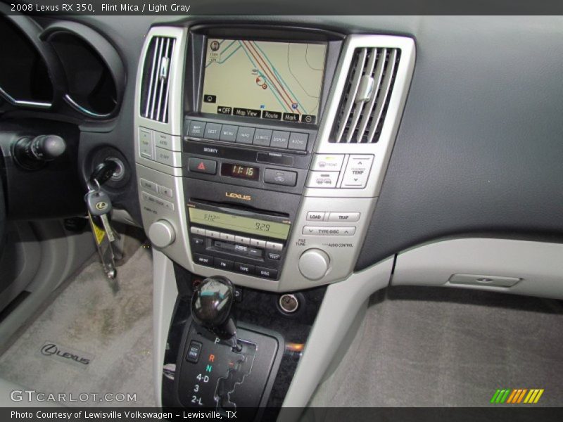 Controls of 2008 RX 350