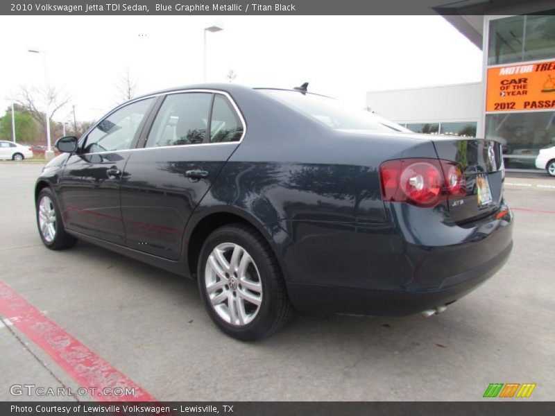 Blue Graphite Metallic / Titan Black 2010 Volkswagen Jetta TDI Sedan