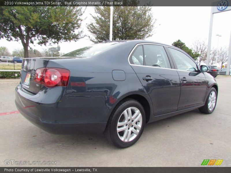 Blue Graphite Metallic / Titan Black 2010 Volkswagen Jetta TDI Sedan