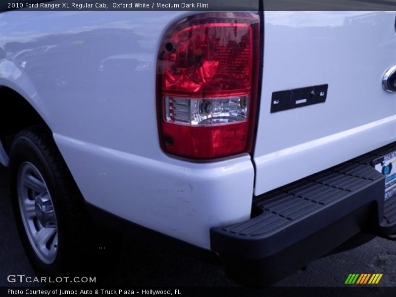 Oxford White / Medium Dark Flint 2010 Ford Ranger XL Regular Cab