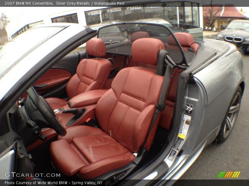 Front Seat of 2007 M6 Convertible