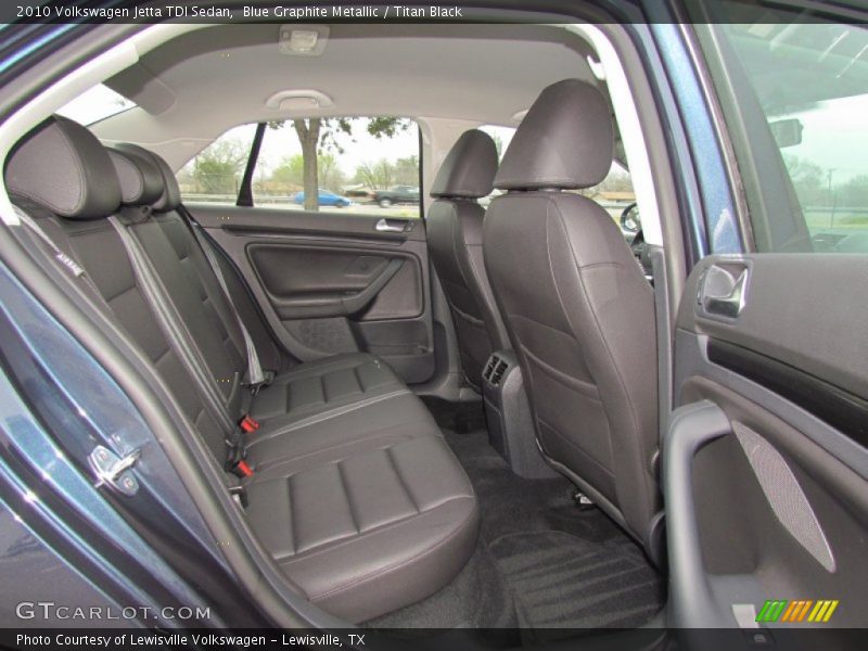 Blue Graphite Metallic / Titan Black 2010 Volkswagen Jetta TDI Sedan