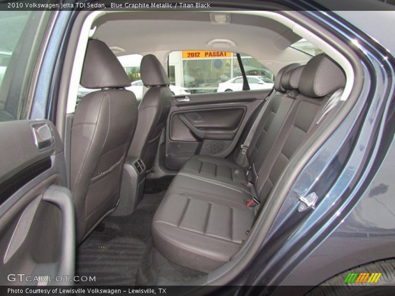 Blue Graphite Metallic / Titan Black 2010 Volkswagen Jetta TDI Sedan