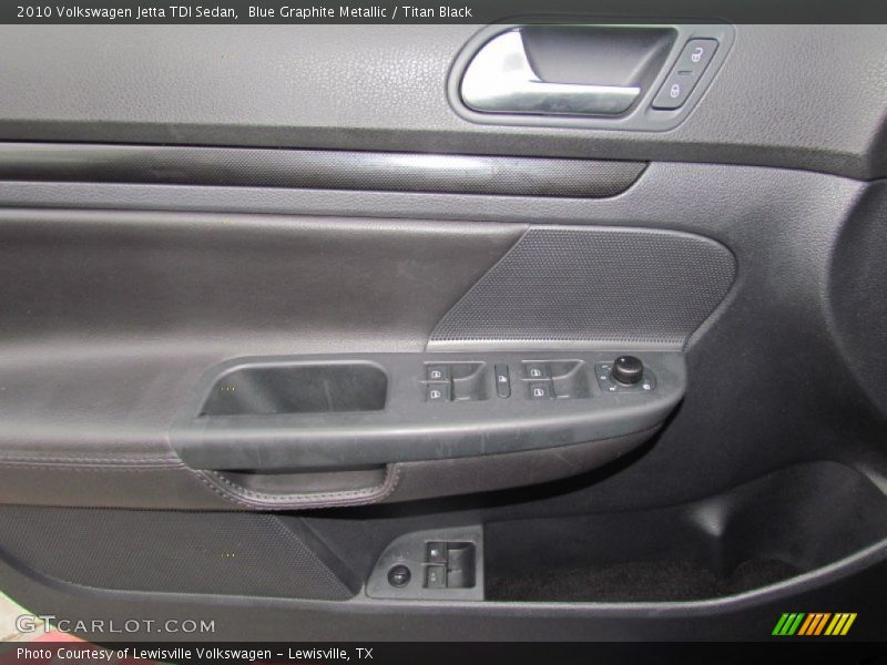 Blue Graphite Metallic / Titan Black 2010 Volkswagen Jetta TDI Sedan