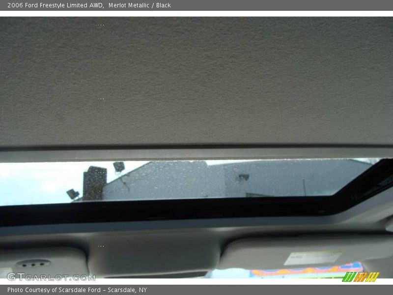 Merlot Metallic / Black 2006 Ford Freestyle Limited AWD