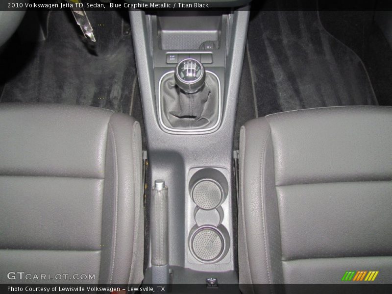 Blue Graphite Metallic / Titan Black 2010 Volkswagen Jetta TDI Sedan
