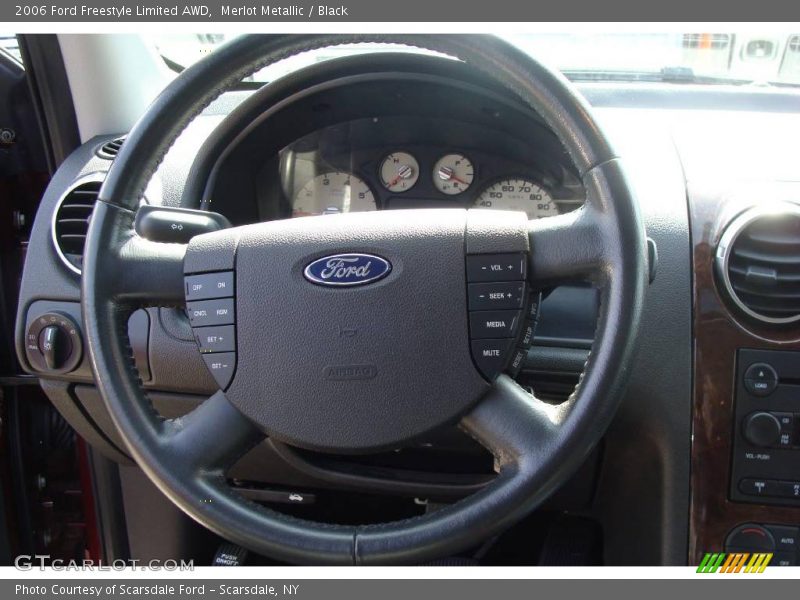 Merlot Metallic / Black 2006 Ford Freestyle Limited AWD