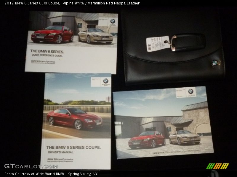 Books/Manuals of 2012 6 Series 650i Coupe