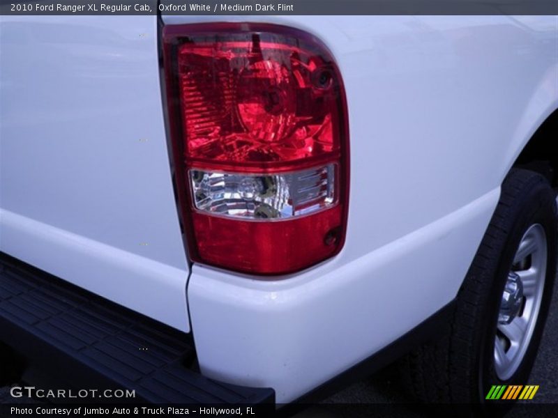 Oxford White / Medium Dark Flint 2010 Ford Ranger XL Regular Cab