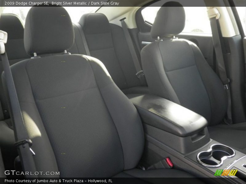 Bright Silver Metallic / Dark Slate Gray 2009 Dodge Charger SE