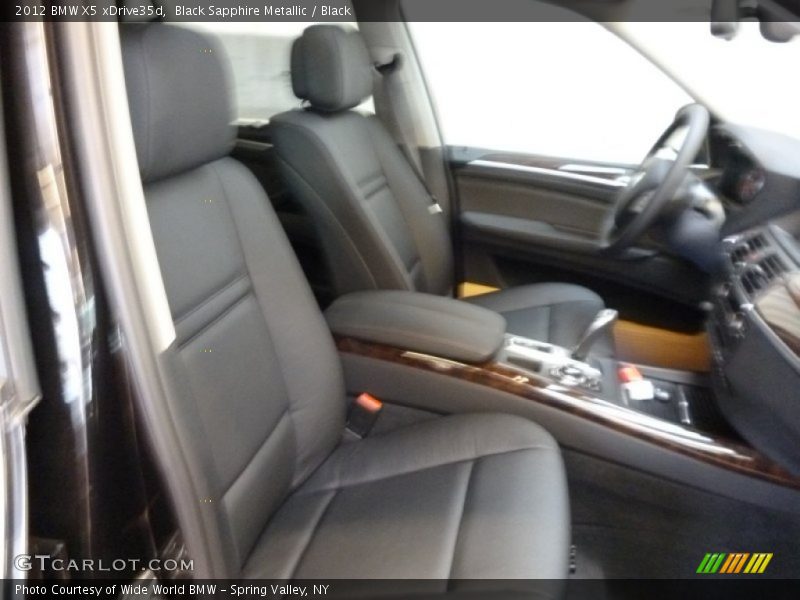 Black Sapphire Metallic / Black 2012 BMW X5 xDrive35d