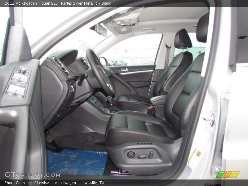  2012 Tiguan SEL Black Interior