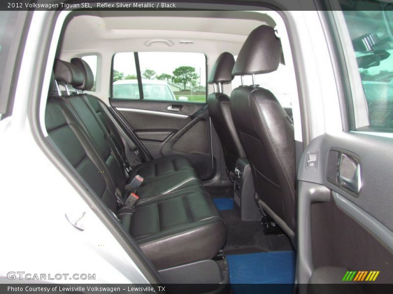  2012 Tiguan SEL Black Interior