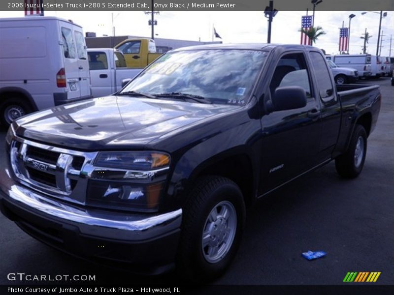 Onyx Black / Medium Pewter 2006 Isuzu i-Series Truck i-280 S Extended Cab