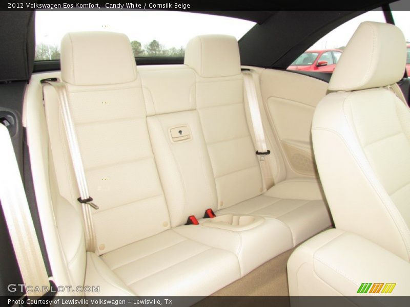 Candy White / Cornsilk Beige 2012 Volkswagen Eos Komfort
