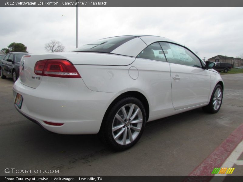 Candy White / Titan Black 2012 Volkswagen Eos Komfort