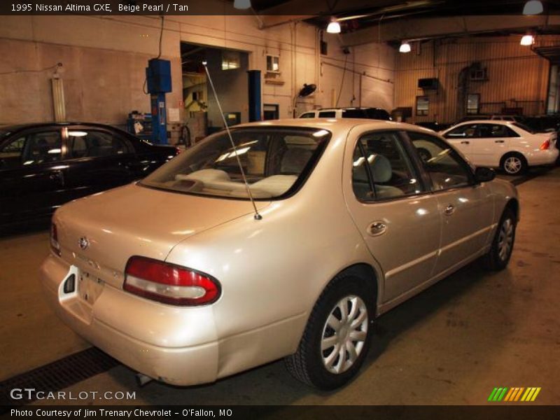 Beige Pearl / Tan 1995 Nissan Altima GXE