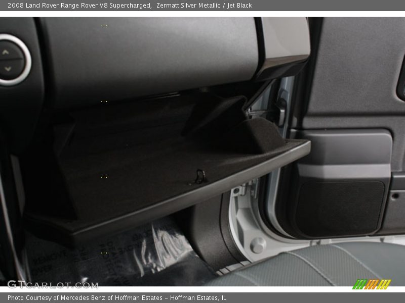 Zermatt Silver Metallic / Jet Black 2008 Land Rover Range Rover V8 Supercharged