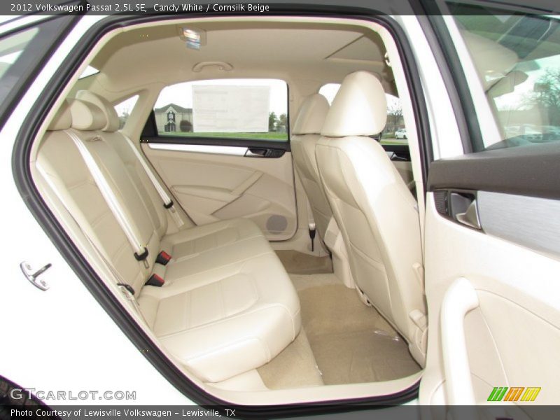 Candy White / Cornsilk Beige 2012 Volkswagen Passat 2.5L SE
