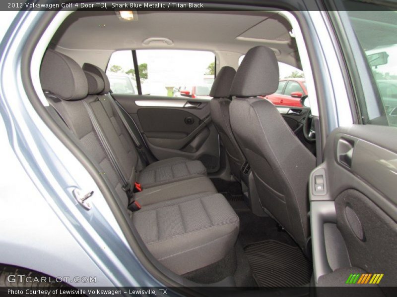 Shark Blue Metallic / Titan Black 2012 Volkswagen Golf 4 Door TDI