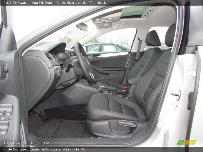  2012 Jetta SEL Sedan Titan Black Interior