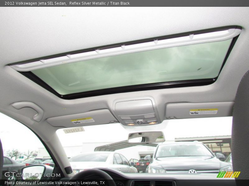 Reflex Silver Metallic / Titan Black 2012 Volkswagen Jetta SEL Sedan