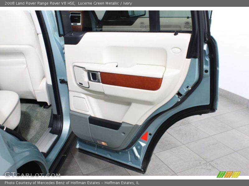 Lucerne Green Metallic / Ivory 2008 Land Rover Range Rover V8 HSE