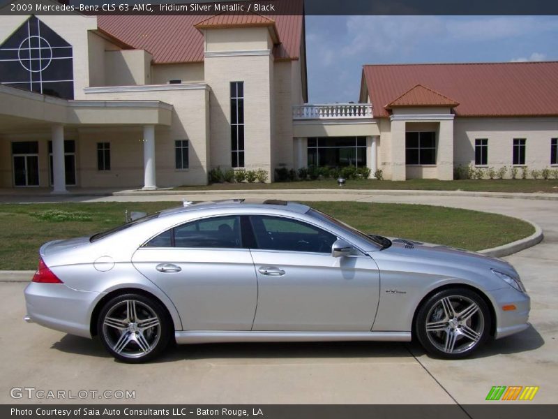 Iridium Silver Metallic / Black 2009 Mercedes-Benz CLS 63 AMG