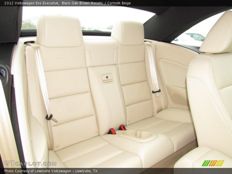 Black Oak Brown Metallic / Cornsilk Beige 2012 Volkswagen Eos Executive