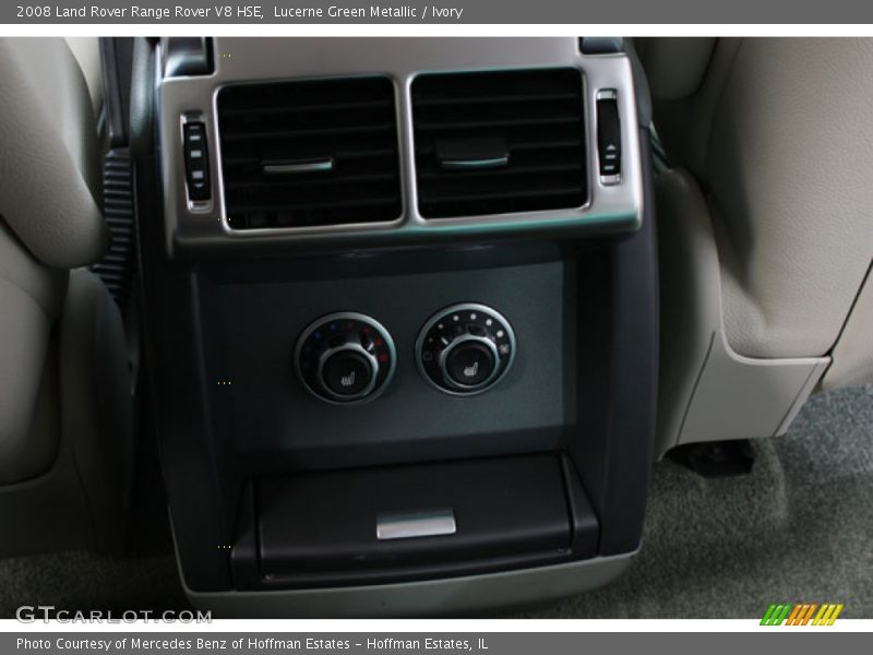 Lucerne Green Metallic / Ivory 2008 Land Rover Range Rover V8 HSE