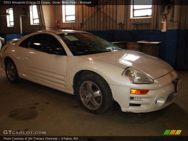 Dover White Pearl / Midnight 2003 Mitsubishi Eclipse GS Coupe