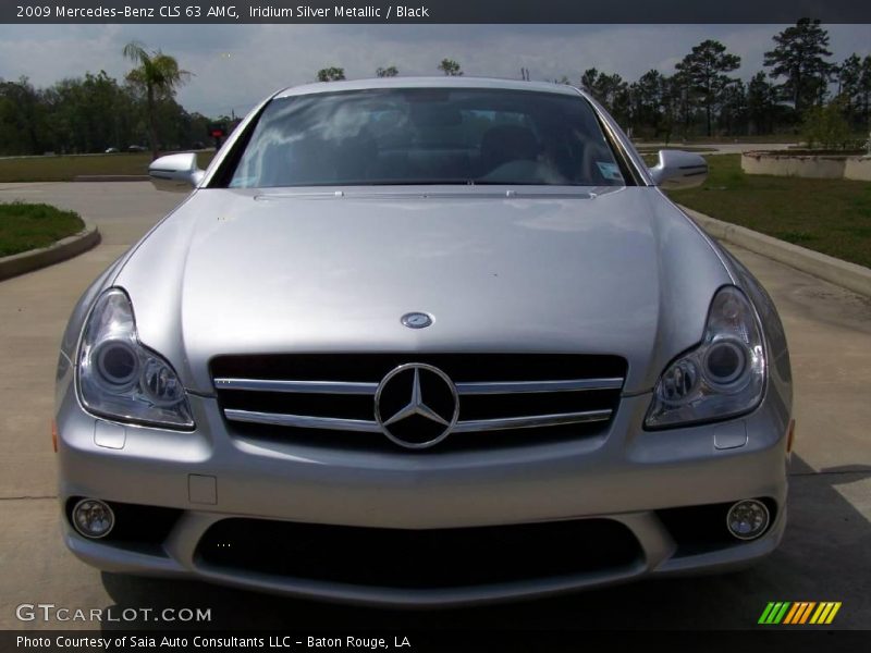 Iridium Silver Metallic / Black 2009 Mercedes-Benz CLS 63 AMG