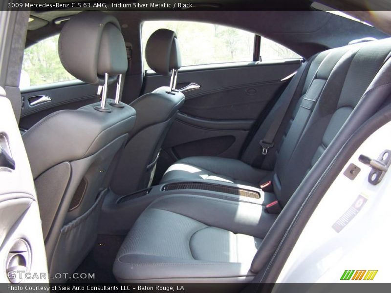 Iridium Silver Metallic / Black 2009 Mercedes-Benz CLS 63 AMG