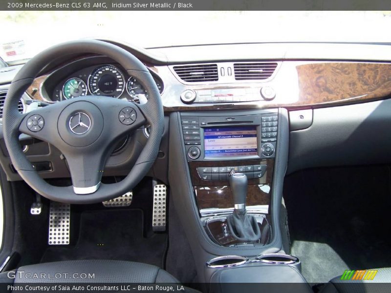 Iridium Silver Metallic / Black 2009 Mercedes-Benz CLS 63 AMG