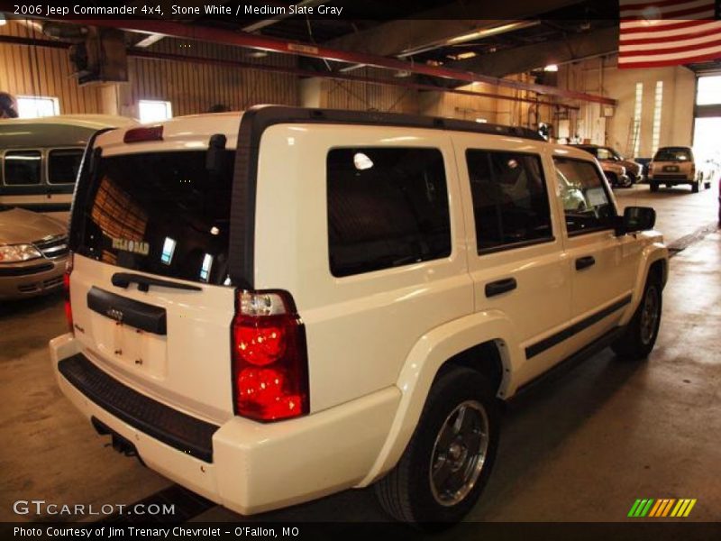 Stone White / Medium Slate Gray 2006 Jeep Commander 4x4