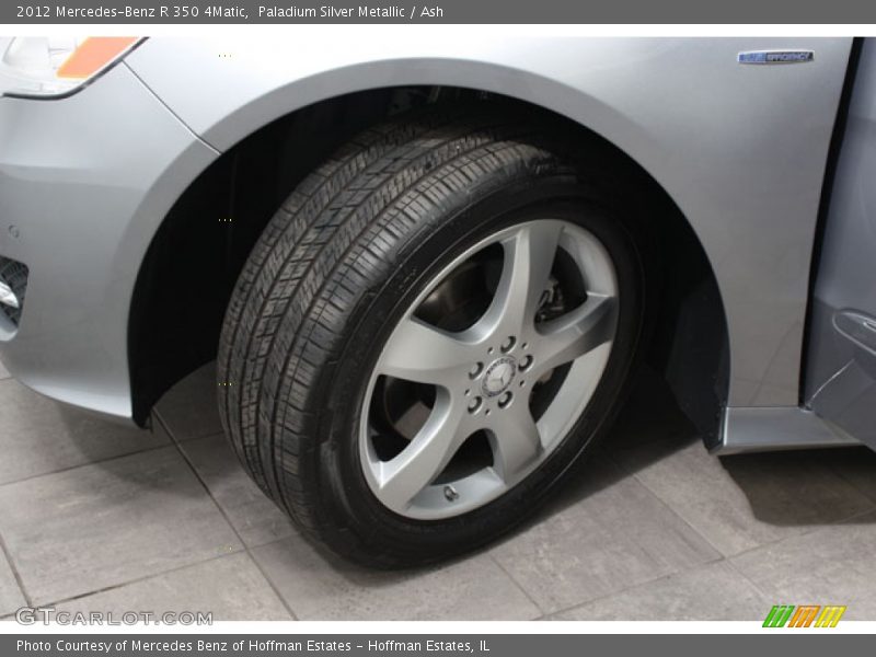 Paladium Silver Metallic / Ash 2012 Mercedes-Benz R 350 4Matic