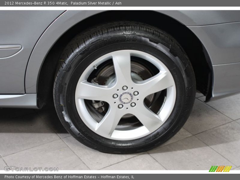 Paladium Silver Metallic / Ash 2012 Mercedes-Benz R 350 4Matic