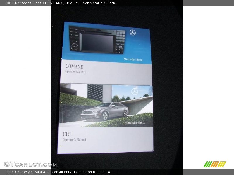 Iridium Silver Metallic / Black 2009 Mercedes-Benz CLS 63 AMG