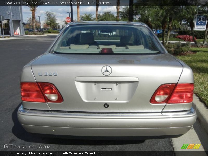 Smoke Silver Metallic / Parchment 1998 Mercedes-Benz E 320 Sedan