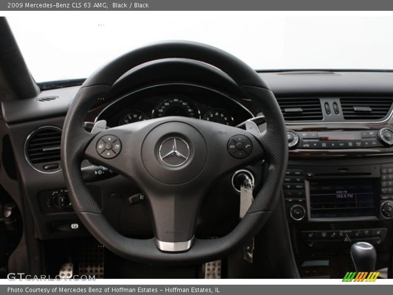 Black / Black 2009 Mercedes-Benz CLS 63 AMG
