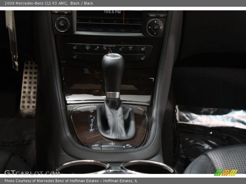 Black / Black 2009 Mercedes-Benz CLS 63 AMG